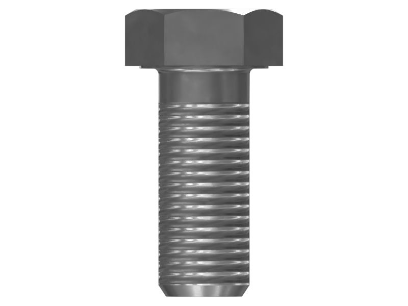 Самоконтрящийся болт с шестигранной головкой с резьбой M16 x 2