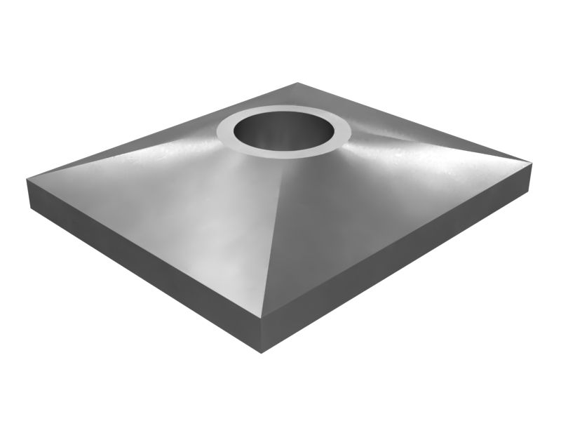 Накладная пластина зажима толщиной 3 мм