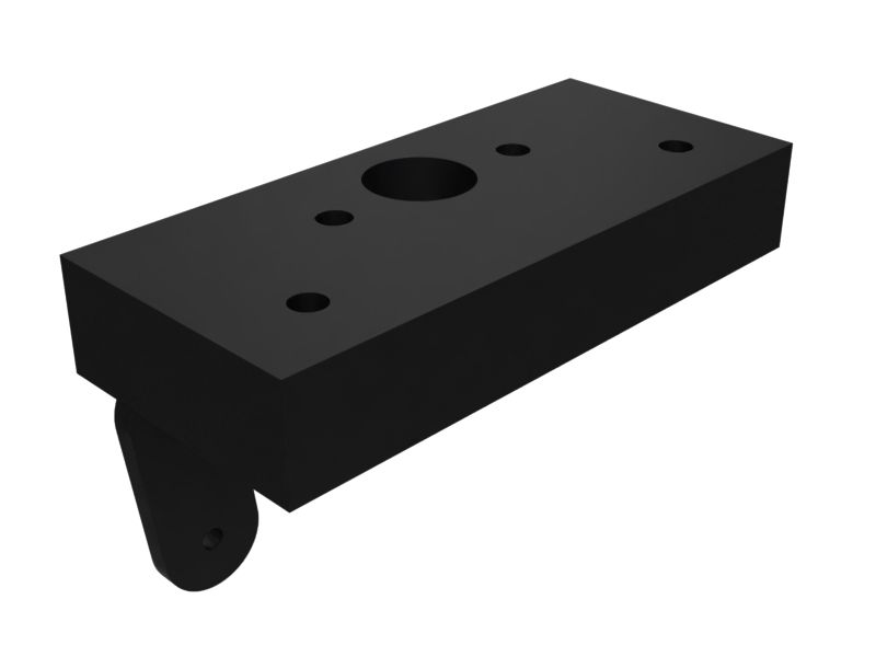 Защелка поворотная сборе