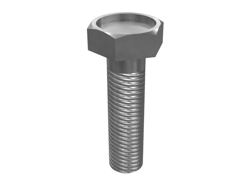 Болт с шестигранной головкой и резьбой M10X1,5