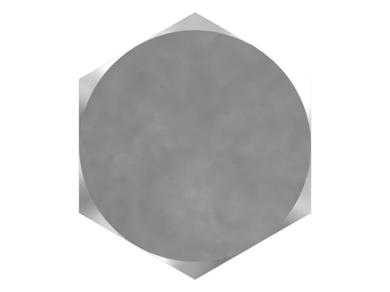 Болт с шестигранной головкой M30-3,5 x 140 мм