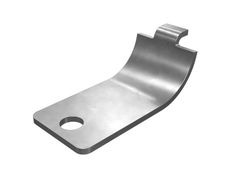 Одинарный нижний зажим диаметром 63,5 мм