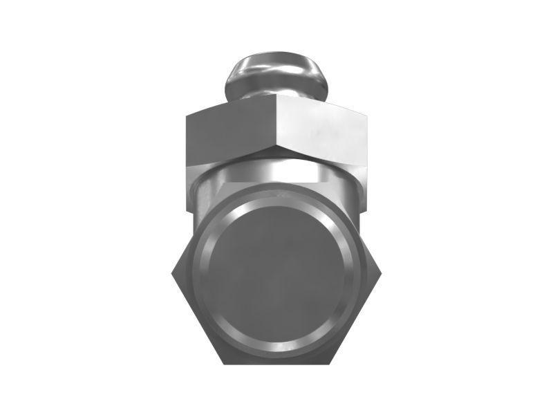 Пресс-масленка угловая на 1/8 дюйма