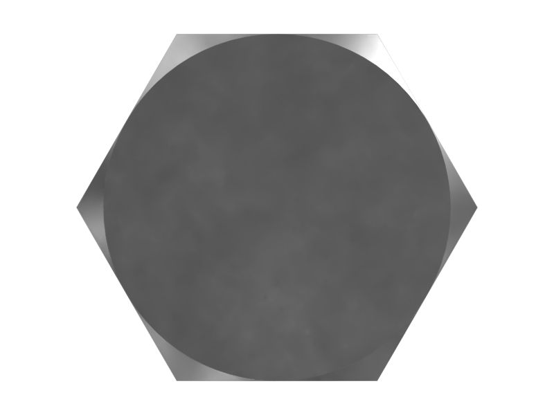 Болт с шестигранной головкой и резьбой MJ24x3
