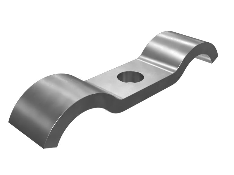 Полухомут диаметром 25 мм