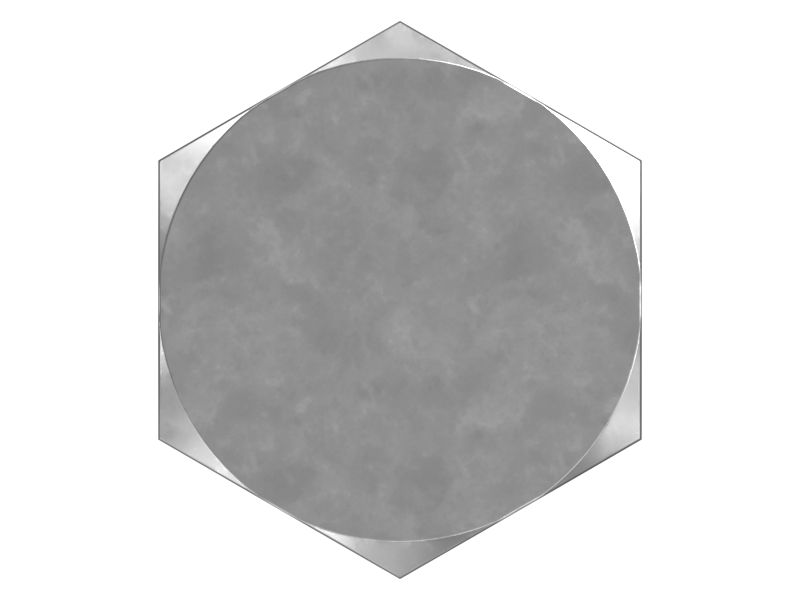 Болт с шестигранной головкой MJ12