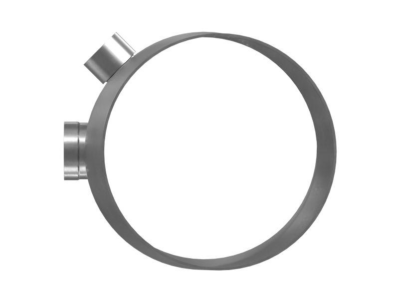 Стальной патрубок в сборе