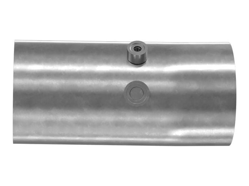 Стальной патрубок в сборе