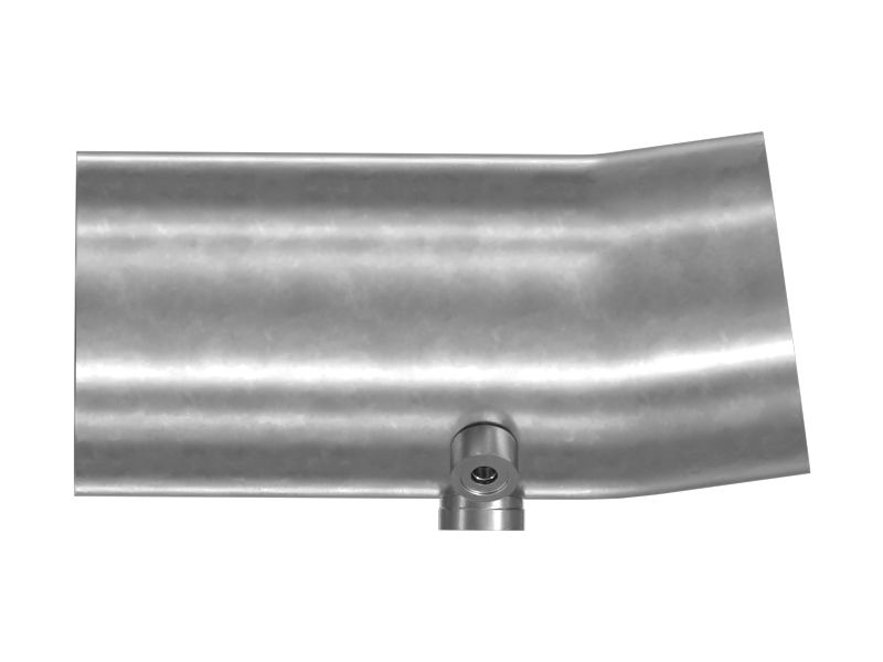 Стальной патрубок в сборе