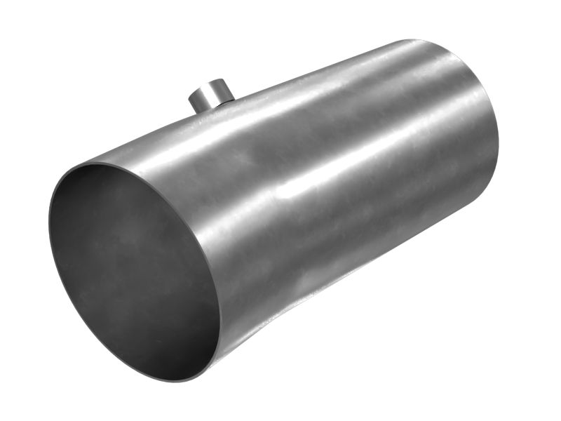 Стальной патрубок в сборе