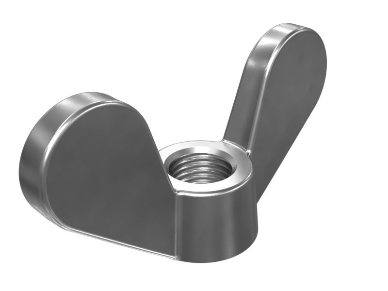 095-1250: M8 X 1.25mm Wing Nut 0951250 купить