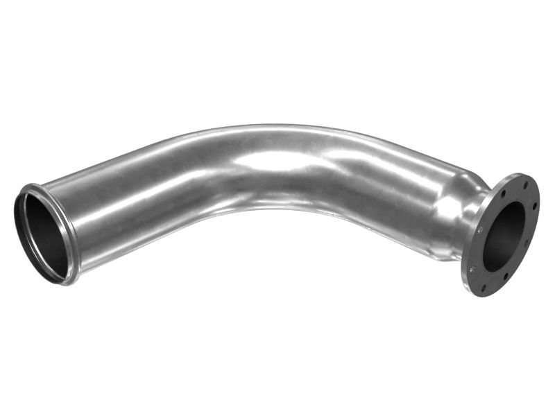 Стальной патрубок в сборе