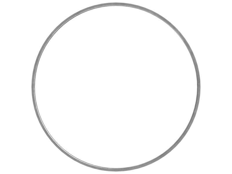 Резиновое D-образное уплотнительное кольцо с наружным диаметром 276,5 мм