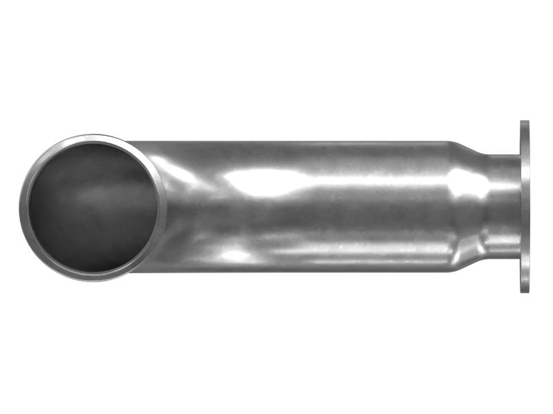 Стальной патрубок в сборе