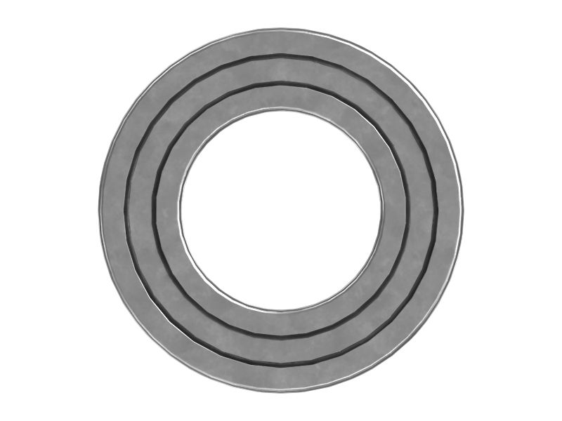 Однорядный шариковый подшипник с внутренним диаметром 60 мм