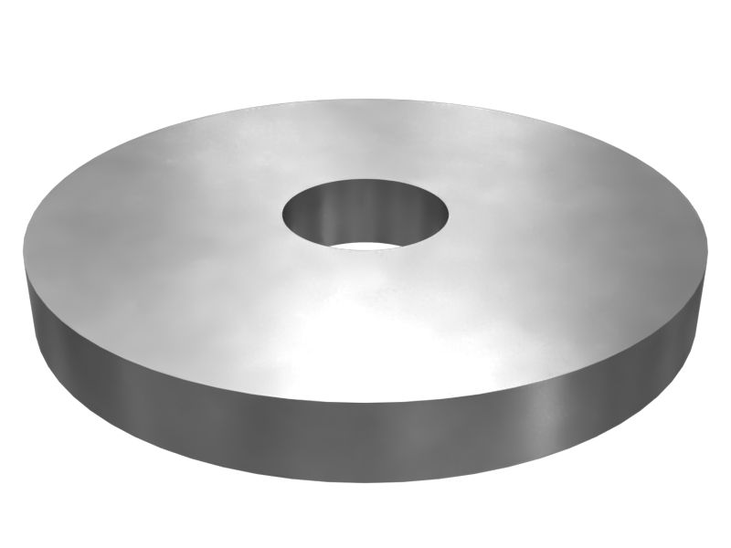 384-1628: Плоская твердая шайба толщиной 4 мм