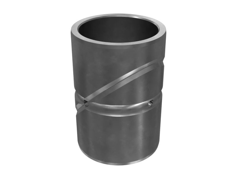 Стальной прямой подшипник скольжения с наружным диаметром 76,25 мм