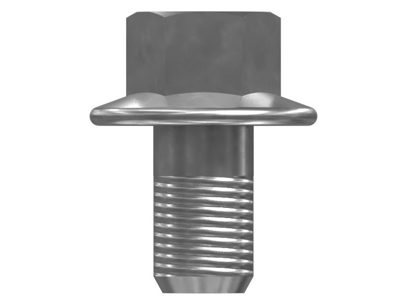 Болт с фланцевой головкой, M6 X 1