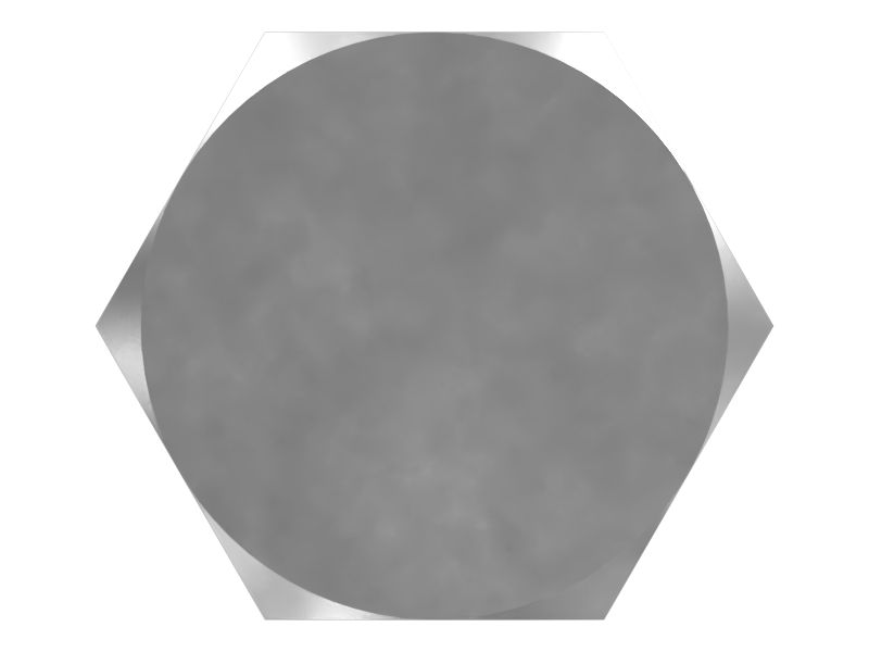 Стопорный болт с шестигранной головкой 1''-14 x 2 1/2''