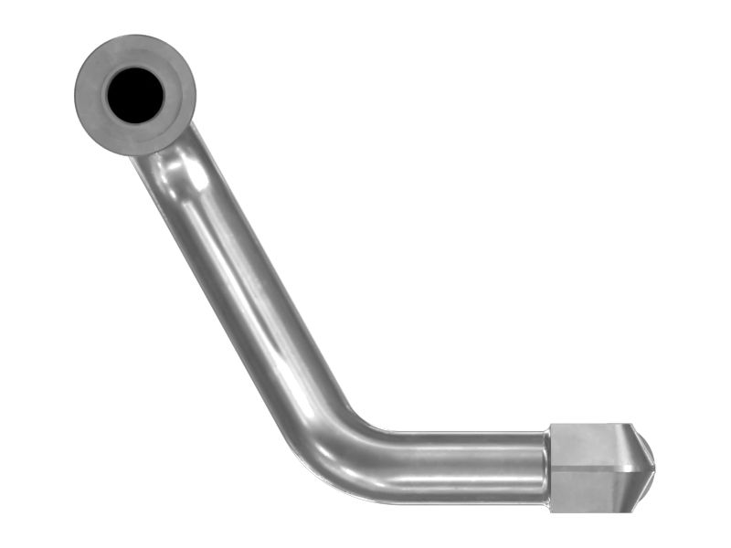 Стальной патрубок в сборе