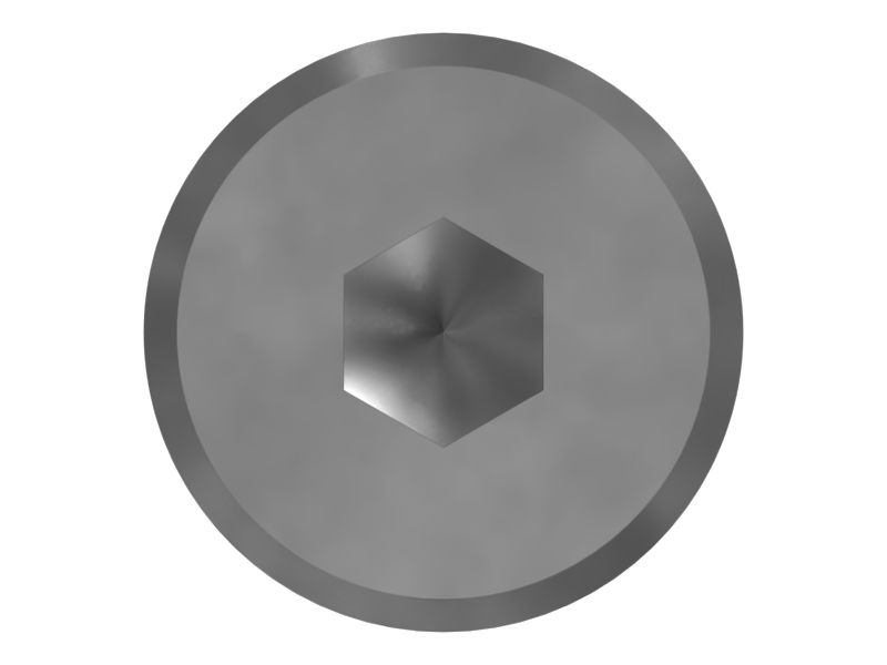 Ступенчатый болт с шестигранной головкой M10-1,5 x 32 мм