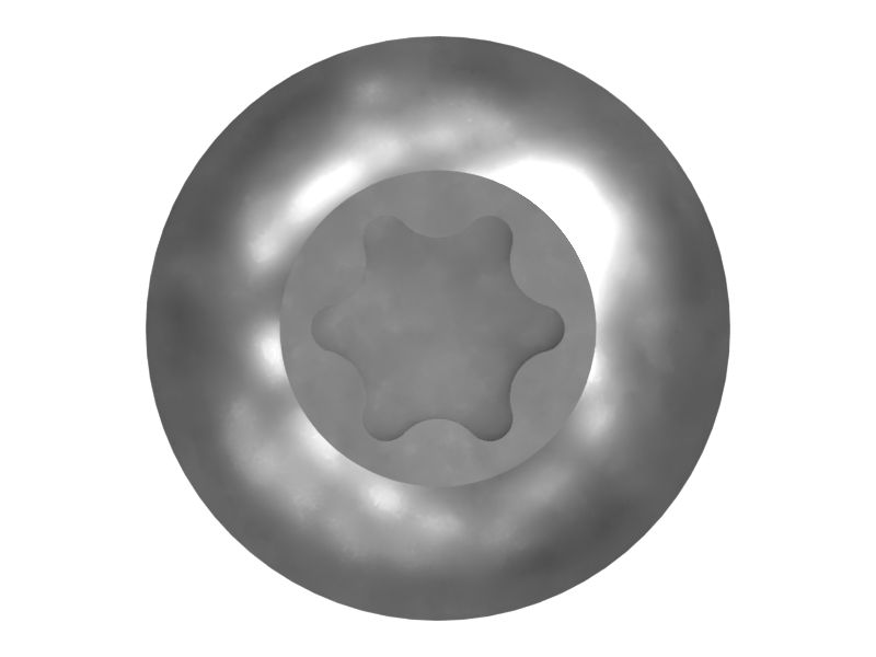 Винт с резьбовой головкой фермы #12-14