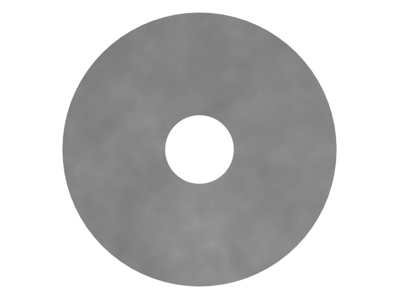 Плоская твердая шайба толщиной 4 мм