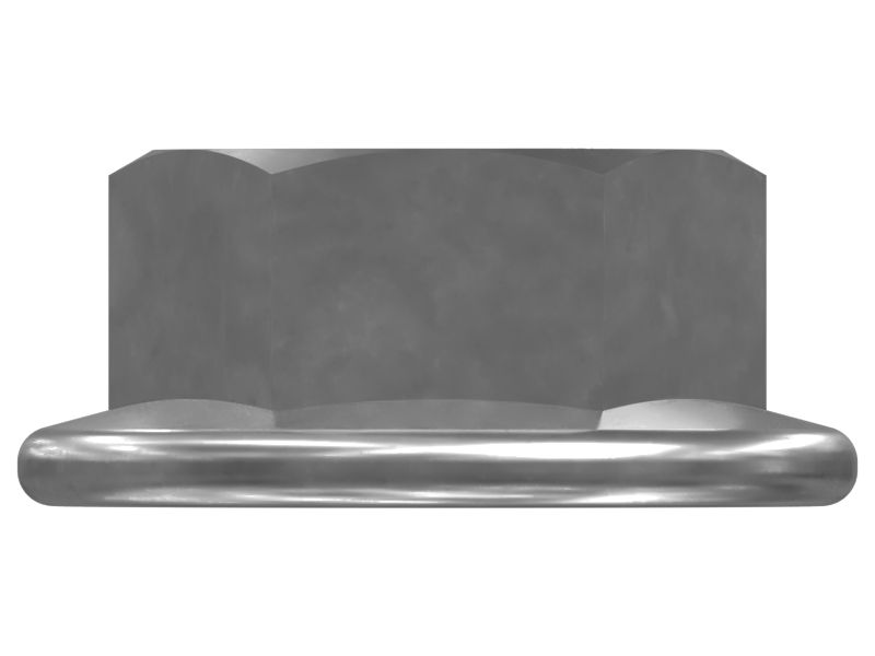 Шестигранная фланцевая гайка