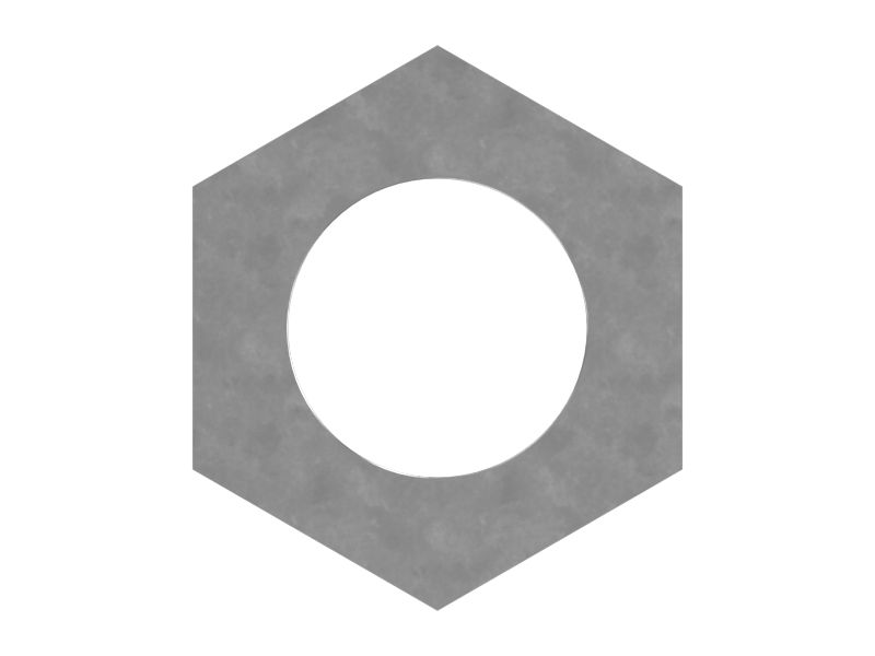 Шестигранная гайка M8