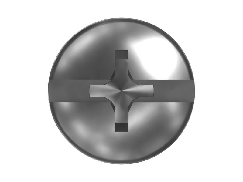 129-5167: M6-1 x 8mm Rounded Pan Head Cross Slot Screw | Cat® Parts Store