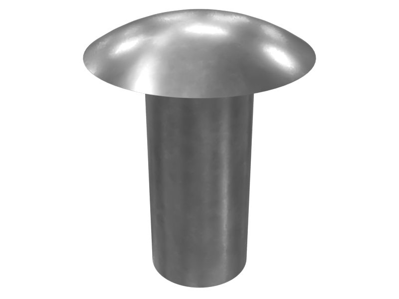 Заклепка с хвостовиком диаметром 4,76 мм