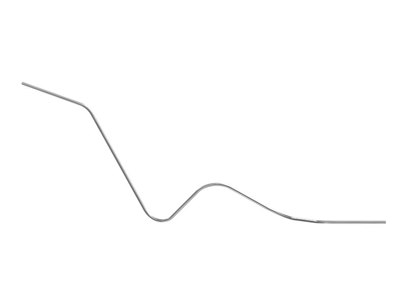 Стальная труба с прямым концом и наружным диаметром 3,18 мм