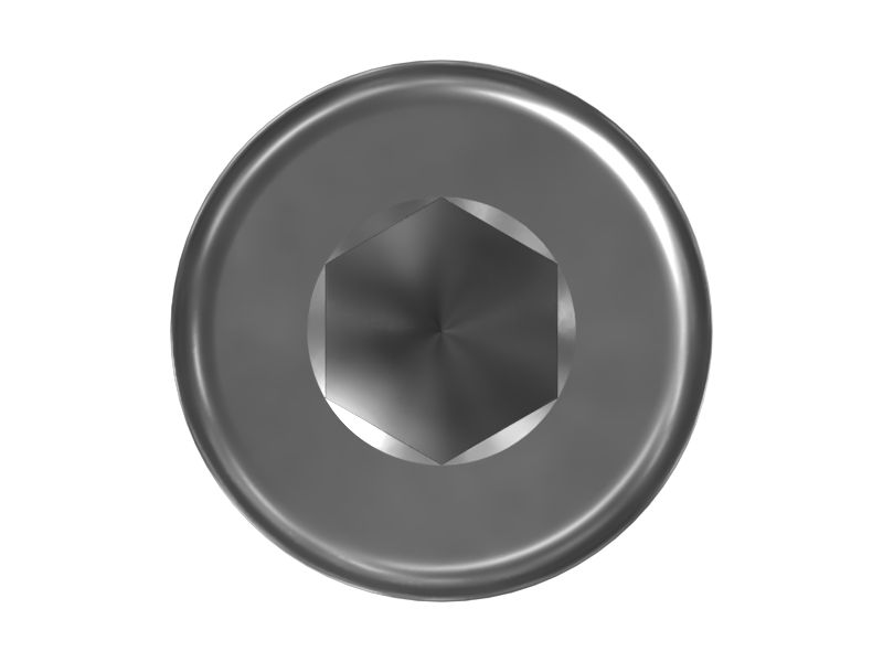 Болт с головкой под шестигранный торцевой ключ M4-0,7 x 16 мм