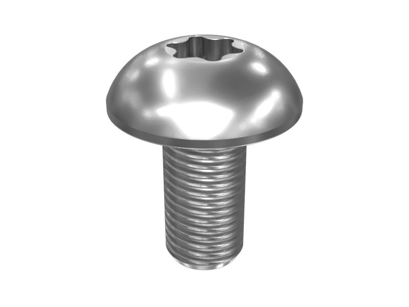 577-0014: M8-1.25 X 16mm Rounded Truss Head Hexalobular Screw 5770014 купить