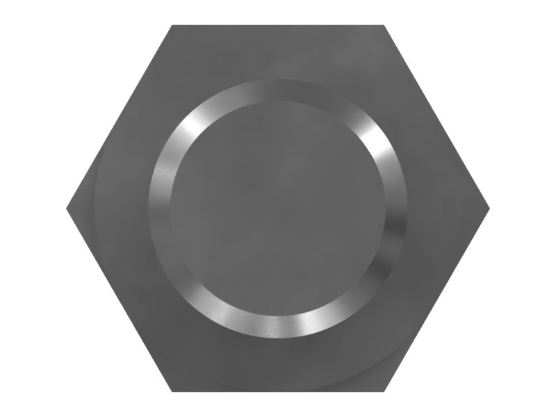 Шестигранная резьбовая шпилька, 3/8"-16 2".