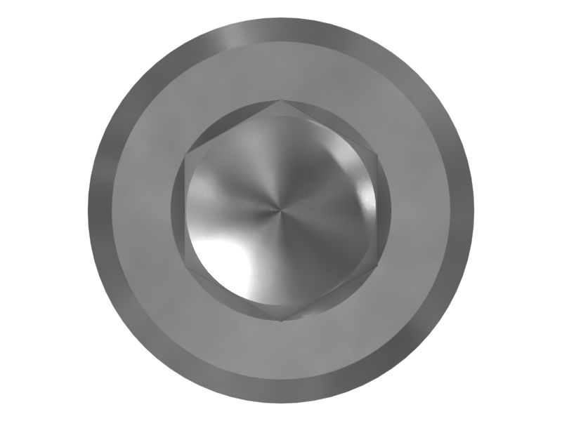 Болт с головкой под шестигранный торцевой ключ