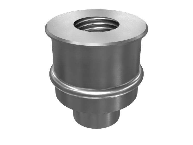 506-4636: ГАЙКА С ЗАКЛЕПКОЙ