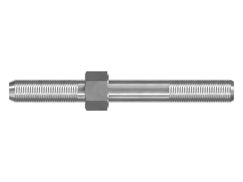 423-0909: 3/8"-16 2" Hex Stud Bolt 4230909 купить