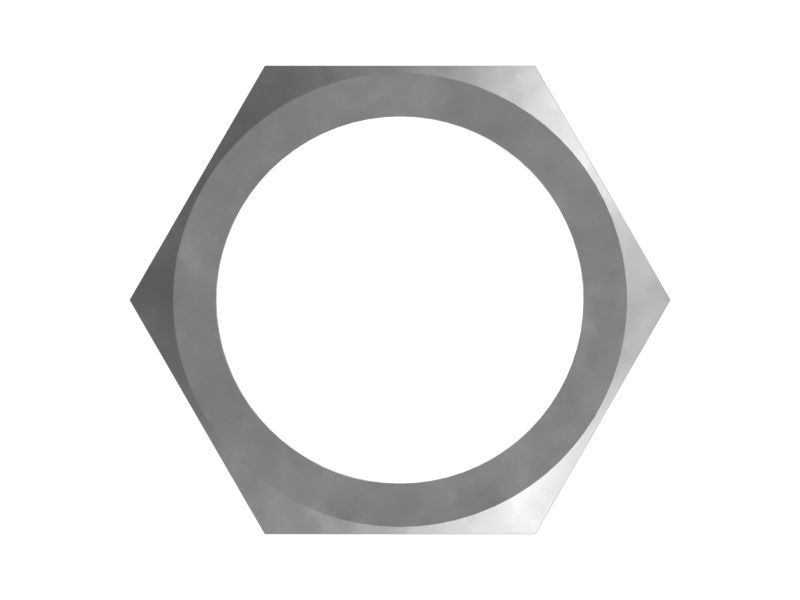 ШЕСТИГРАННАЯ ГАЙКА