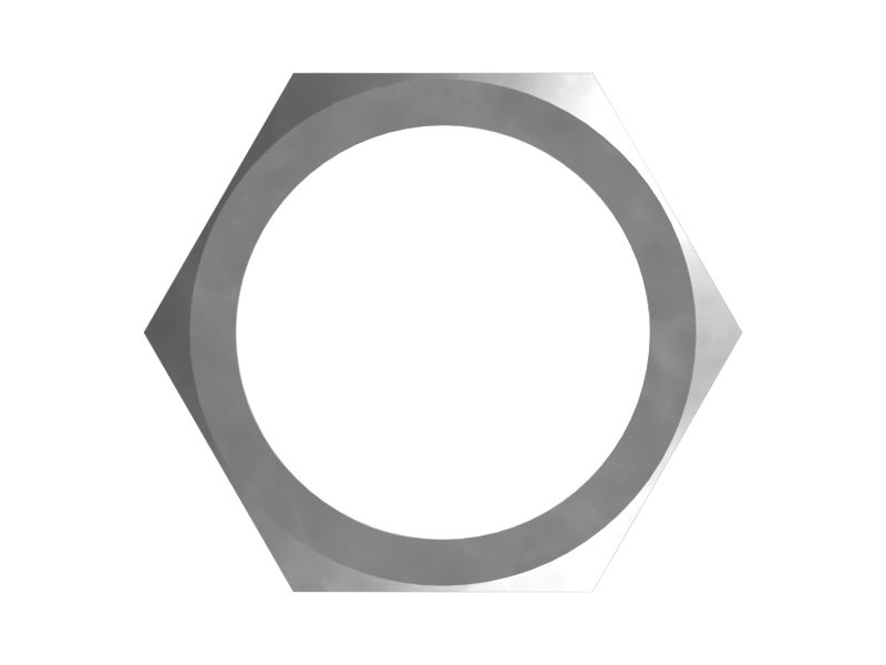 ШЕСТИГРАННАЯ ГАЙКА