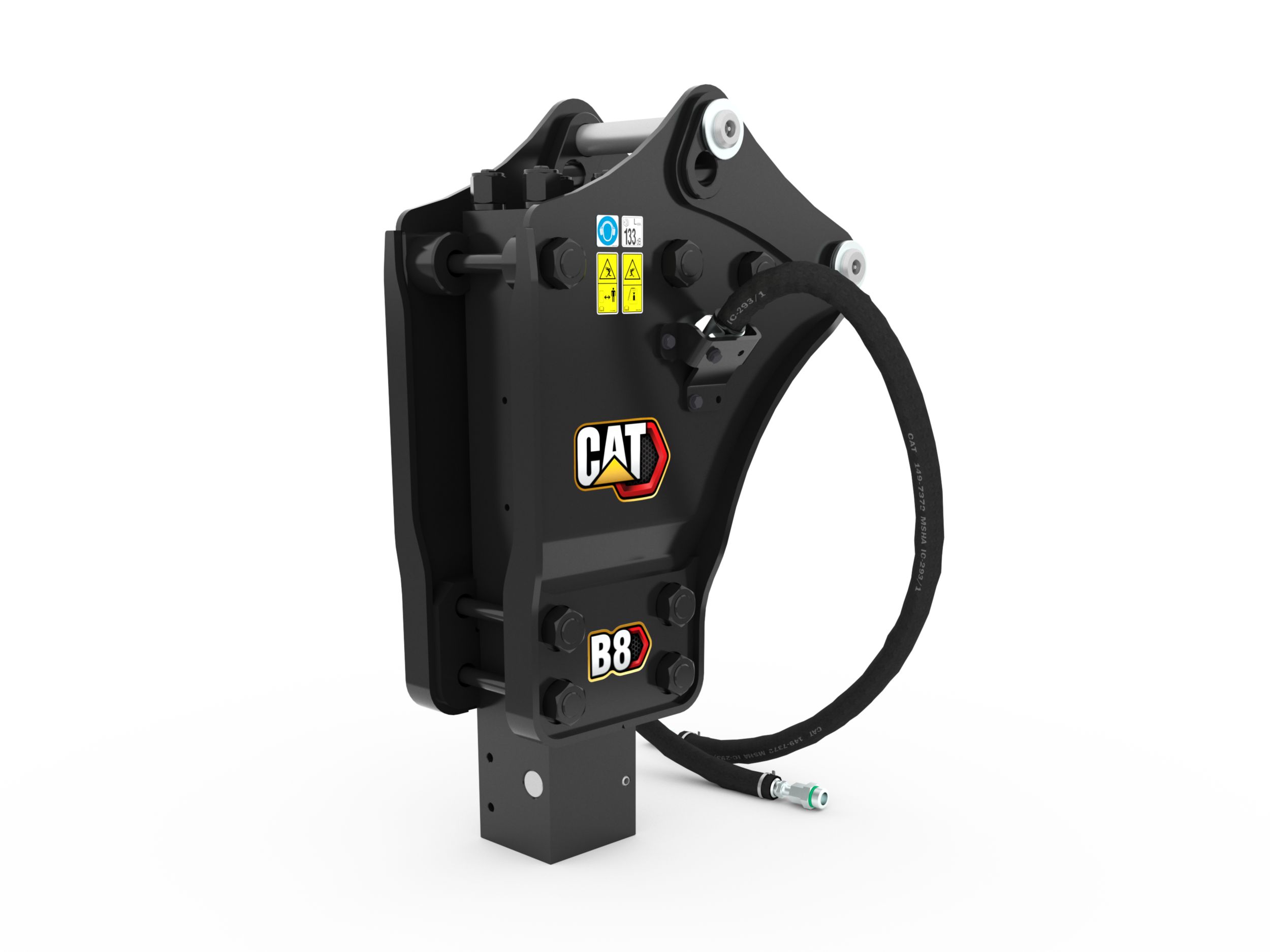 B8, боковое крепление