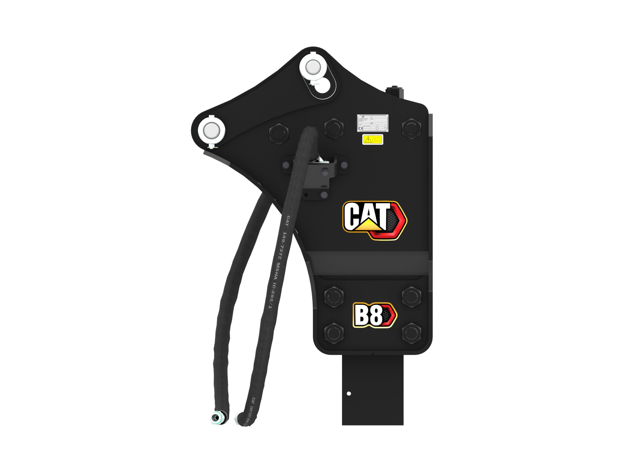 B8, боковое крепление