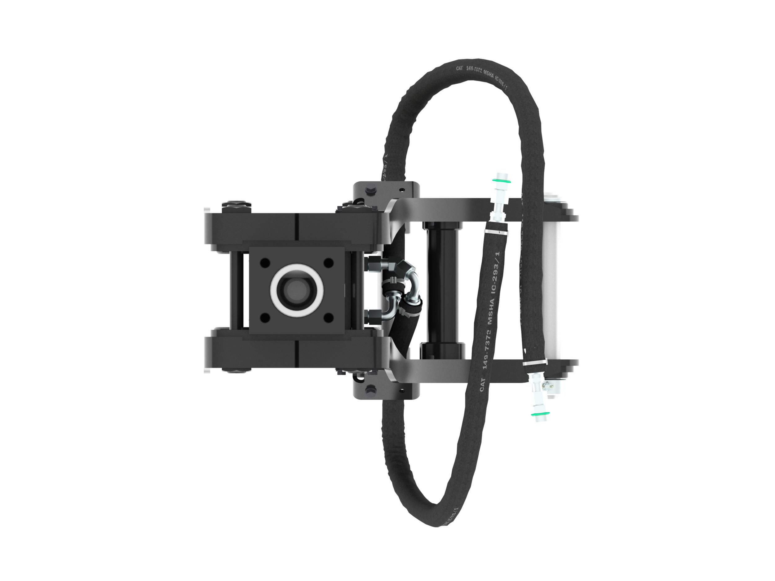 B8, боковое крепление