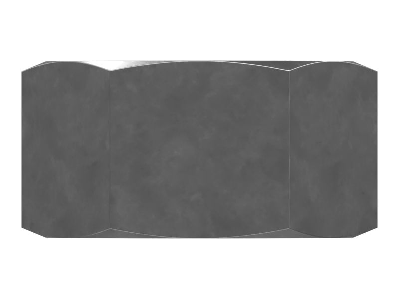 Шестигранная гайка полной высоты с резьбой 7/8-14