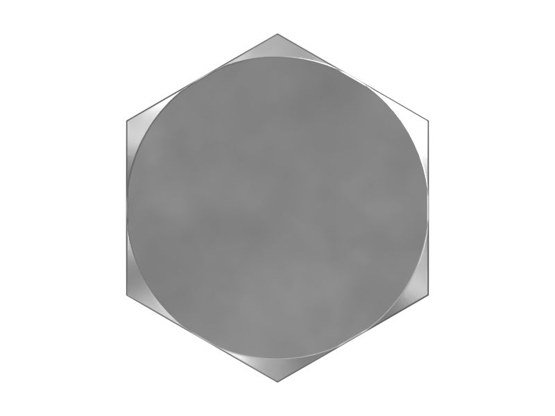 Болт с шестигранной головкой 3/8''-16 x 1 5/8''