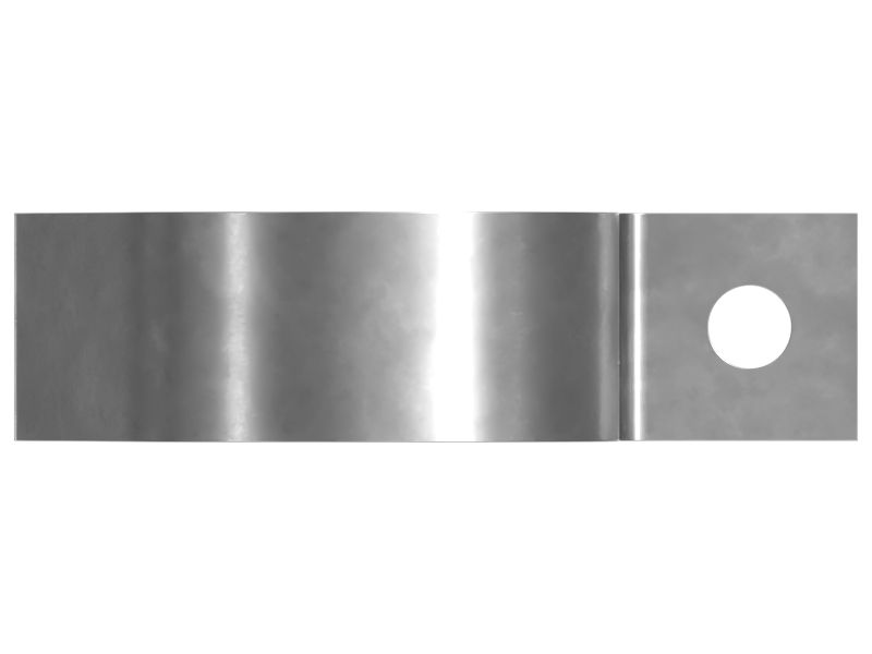 Зажим для шланга с одной трубкой с внутренним диаметром 76 мм