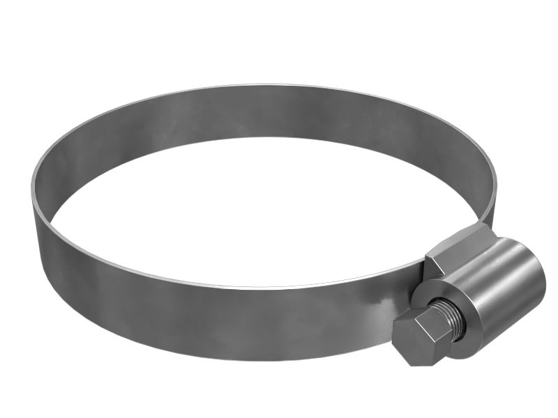 Шланговой хомут минимального диаметра 73,00 мм