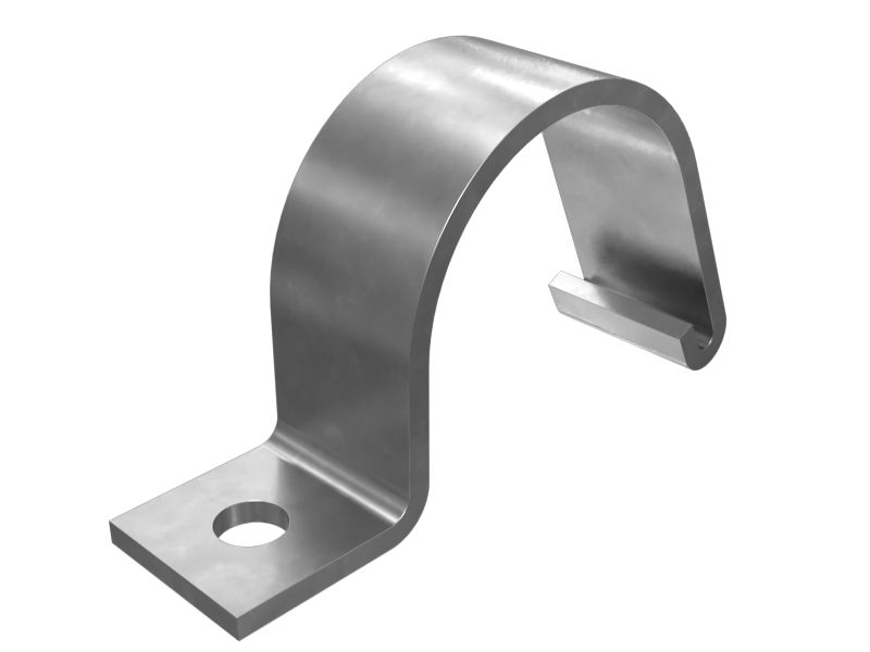 Зажим для шланга с одной трубкой с внутренним диаметром 76 мм