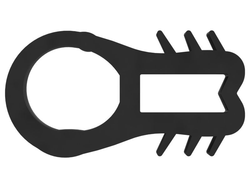 Объемное уплотнение с общей шириной 37 мм