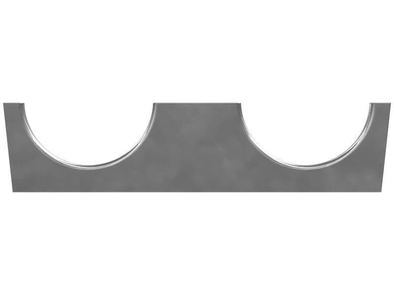 258-3850: 26.90mm Internal Diameter Plastic Half Clamp 2583850 купить